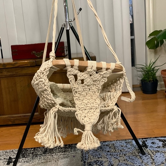 Other - Macrame Swing Brand New with Chain